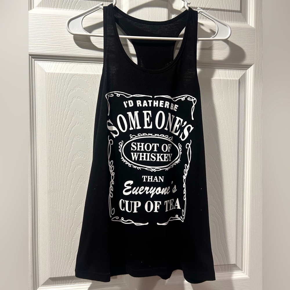 Someone shot of whiskey tank